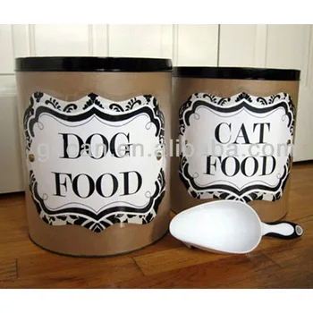 Personalized Dog Food Packaging Box And Cat Food Container