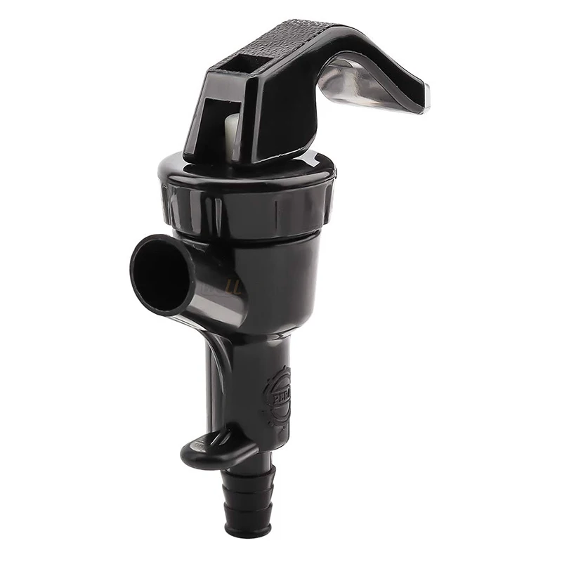 Picnic Tap Faucet, Black Squeeze Faucet Draft Tap for Homebrew Beer Keg Beer Dispenser Plastic Faucet