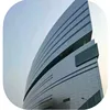 Metal column cladding inox curtain wall facade cadding plate decoration