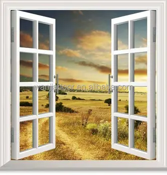 Burglar Proof Window With Grills Design From China Manufacturer