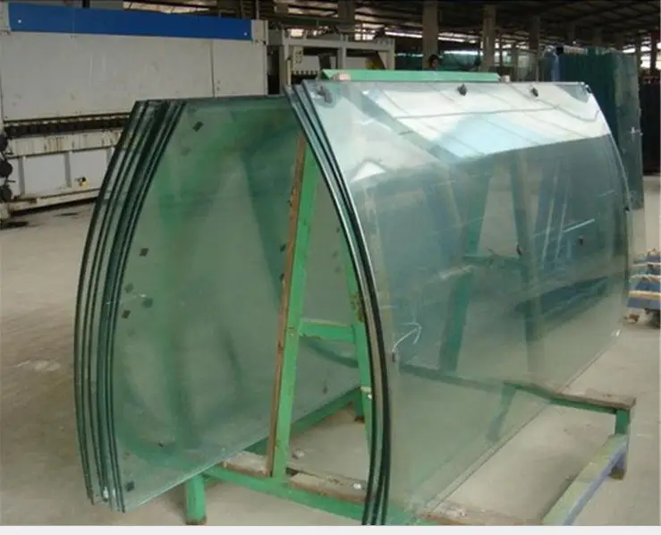 8.76mm 12.76mm 16.76mm curved laminated glass for elevator SYS