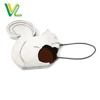 Custom made high quality squirrel Wire 3D Silver Color Zinc Alloy Key Ring for Girl