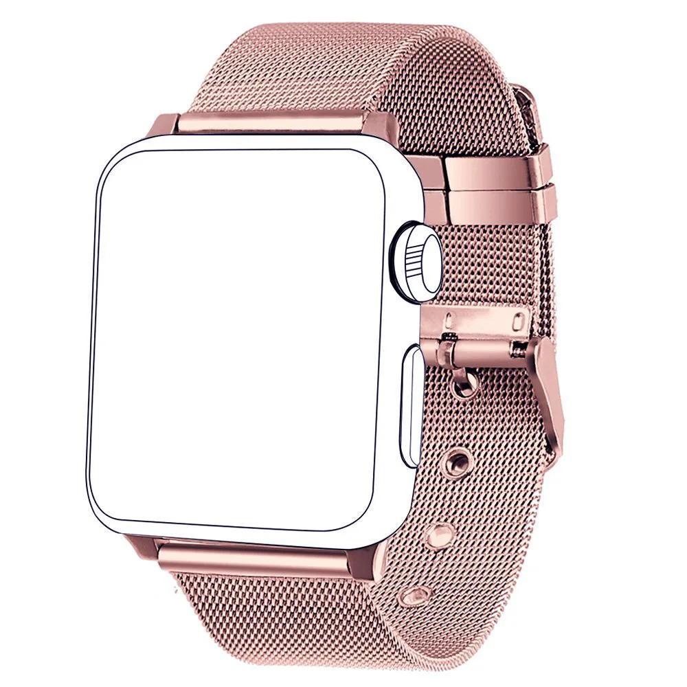 smartwatch stainless steel strap 