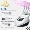 RT+8 2017 New creation- blue beam laser light RF vacuum beauty machine for fat loss with CE