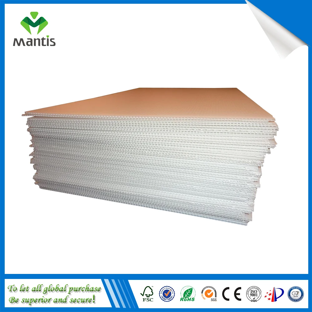 Floor Protection Sheet Concrete Formwork Sheet Corrugated Plastic