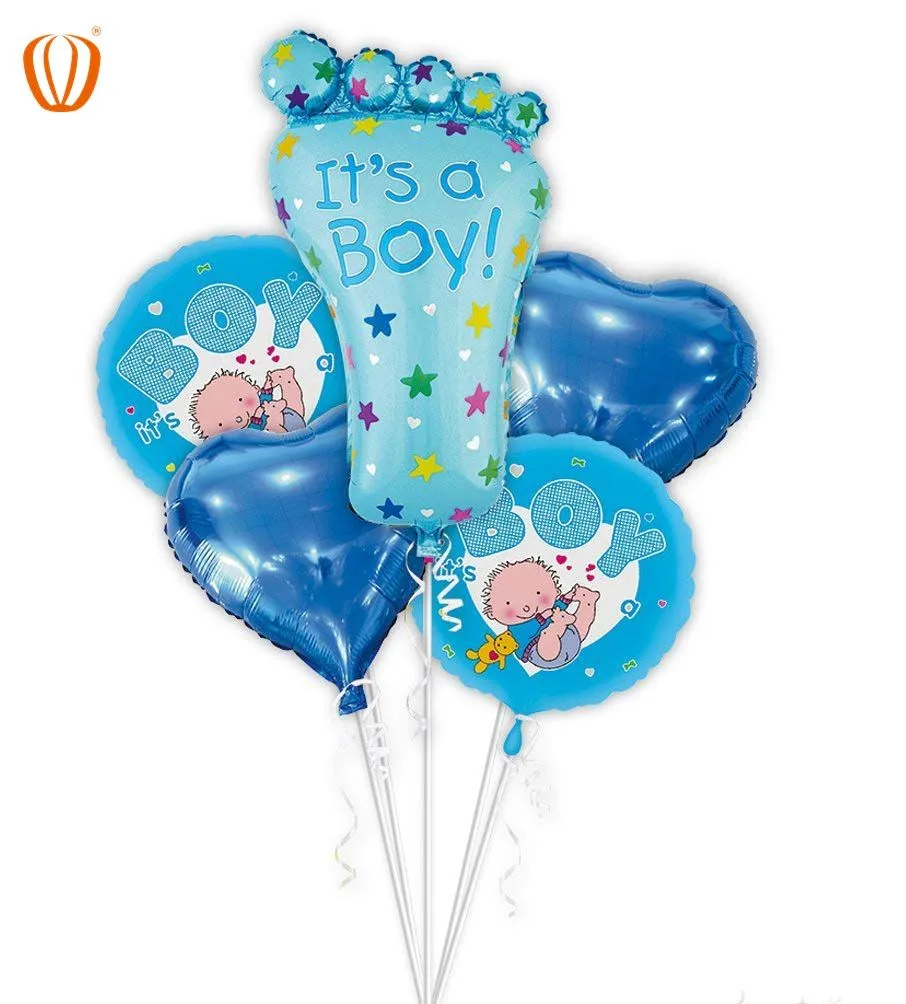 It's A Boy Mylar Balloon Baby Shower Decorations Pink ...