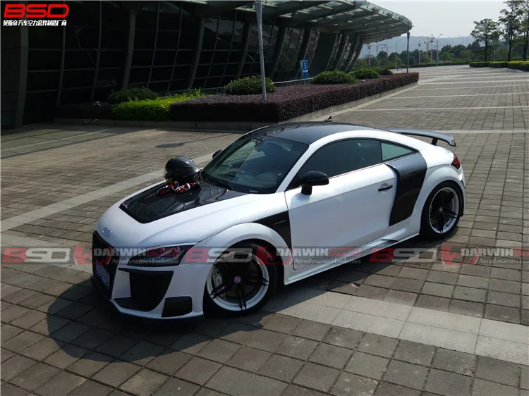 body mk3 tt kit audi Gt 07 Fiber Wing For Tt/tts 14 Audi Carbon Coupe Gt Style