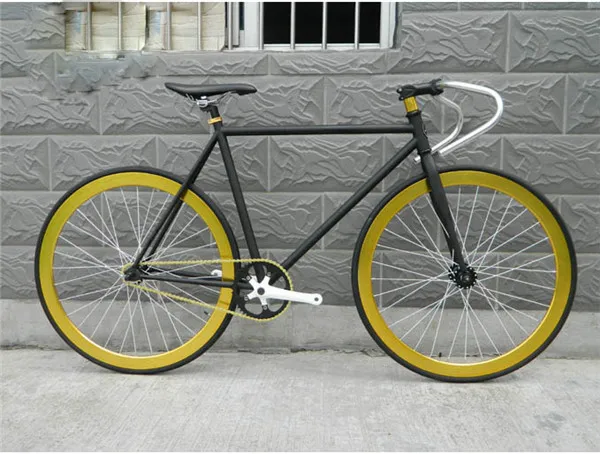 700c Fixed Gear Bikes Without Chain Guard Bicycle Track ...