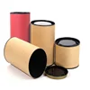 custom print cylinder tube packaging coffee mug tube packaging to package ground coffee
