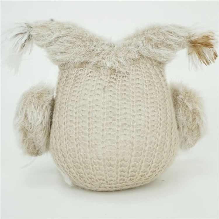 
Custom Owl Shape Sand Bag Door Stopper Plush Owl Decoration Home Stuffed Ornament Door Stops 