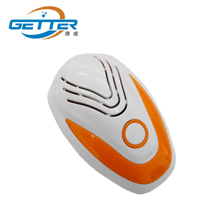 

Getter ETL High Efficiency Battery Powered Ultrasonic Pest Repeller, White black