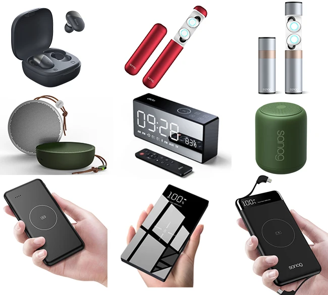 New Speaker Supported Dual Alarm Clock+ FM Radio touch screen speaker with remote controller - ANKUX.COM