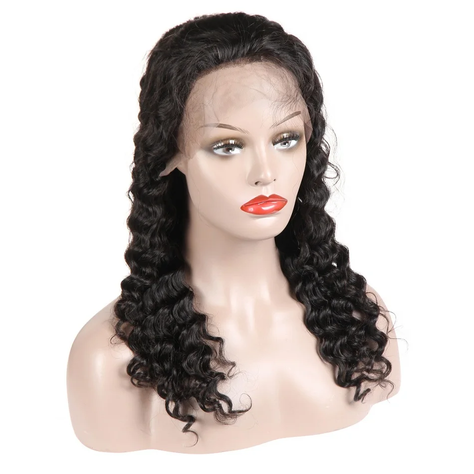 

Peruvian Full Lace Wig Human Hair, Natural color