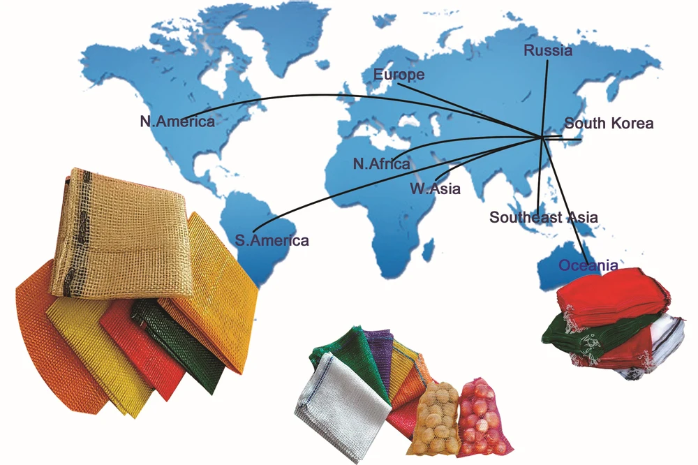 Custom nylon pp plastic firewood drawstring mesh bag for wood packing for sale