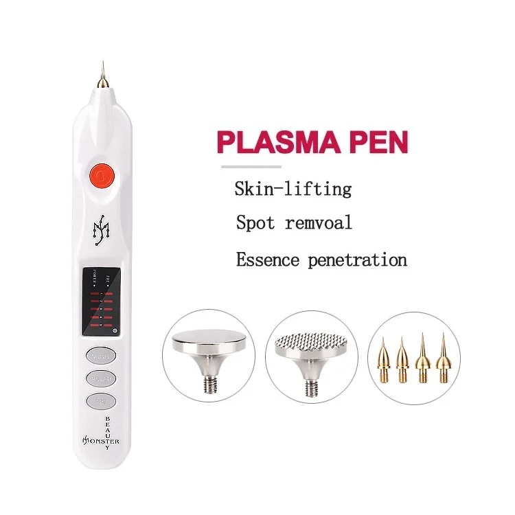 

Innovative products 2019 mole removal face cleaner plasma lift pen, White/ black/ gold/ rose gold/ sivler