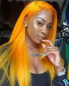 yellow ,pink, red ,blue .blond front lace wigs on sale