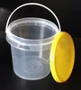 Clear Plastic Tamper Proof Tubs Pot Buckets Storage Containers 1L+ Lid