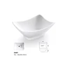 Hotel Acrylic Solid Surface Sanitary Ware Shell Shaped Antique Bathroom Sink
