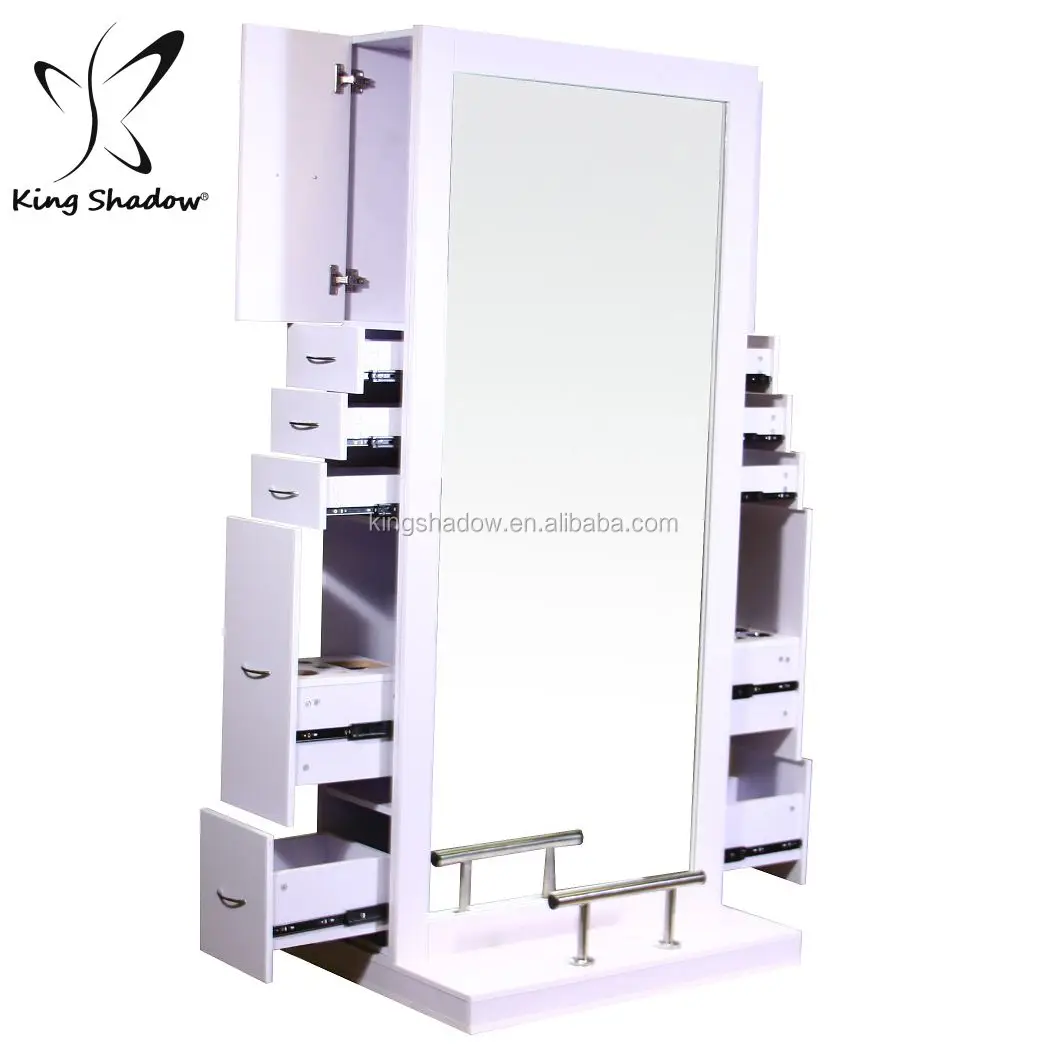 

Barbershop mirrors station hair salon mirrors styling chairs salon hair salon furniture, Optional