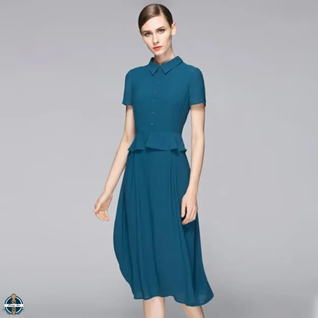 casual peplum dress