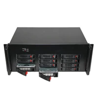 

4U 12bay hot swap server case with fan Barebone system with Mainboard ssd memory and power supply