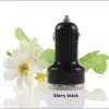 Factory wholesale cheap mini dual USB car charger, 5V 2A pacifier type colorful multi-function dual USB car charger