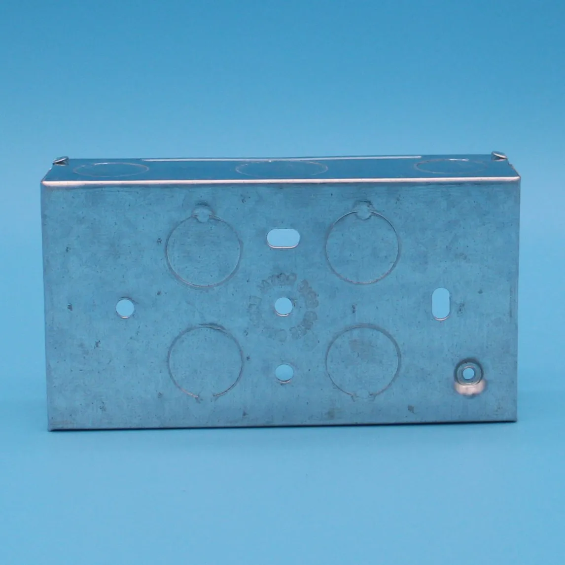 Galvanized Steel Wall Switch Lock Box 3 / Three Gang Metal Junction Box