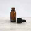 Hemp Seed Oil Packaging 5ml 10ml 15ml 20ml 30ml 50ml 100ml Empty Tincture Glass Bottle With Child Resistant Cap