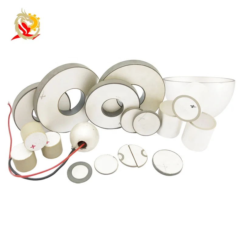 25毫米压电陶瓷元件 pzt 陶瓷板压电环用于传感振动控制