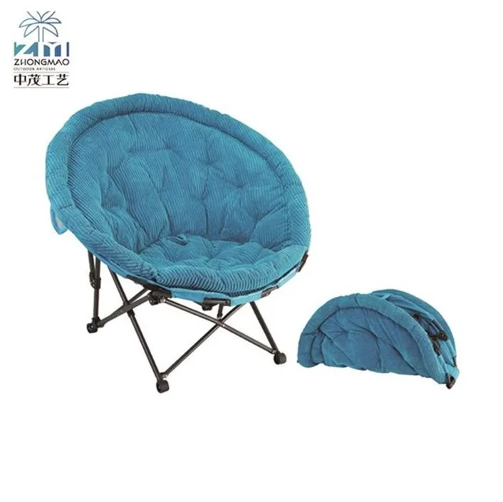 
ZM2020XL Outdoor reliable folding moon saucer chair 