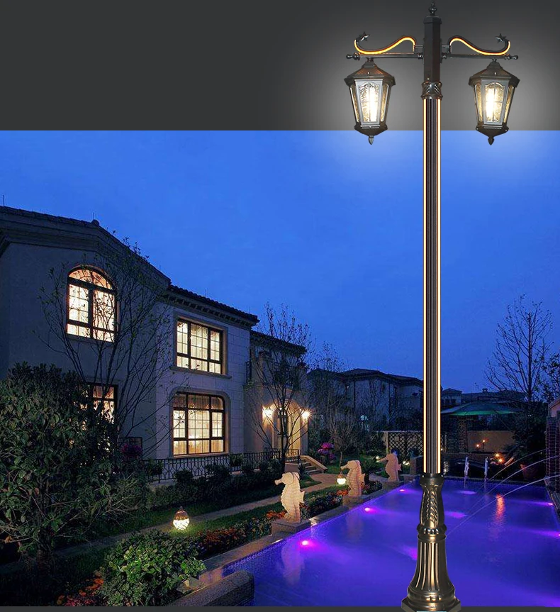 High Quality Led Garden Light 20w 150w Road Outdoor Lamp Post - Buy