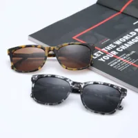 

TY007 2019 wholesale custom men and women sun glasses fashion brand polarized acetate frame designer vintage sunglasses