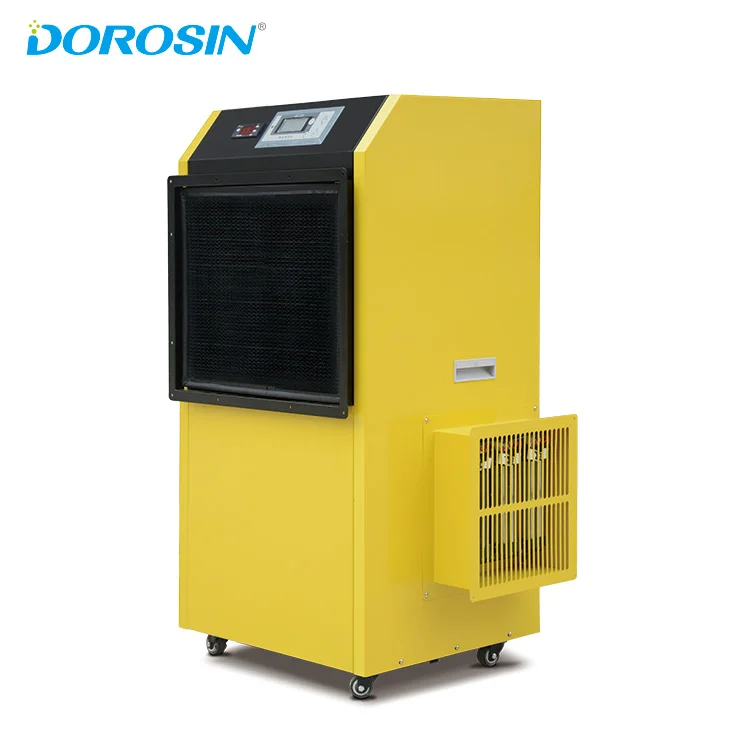 108 Liters Per Day Drying Dehumidifier With Hot Air Outlet Of Heating