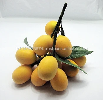 Thailand Handmade Artificial Fake Fruit Marian Plum Decorations
