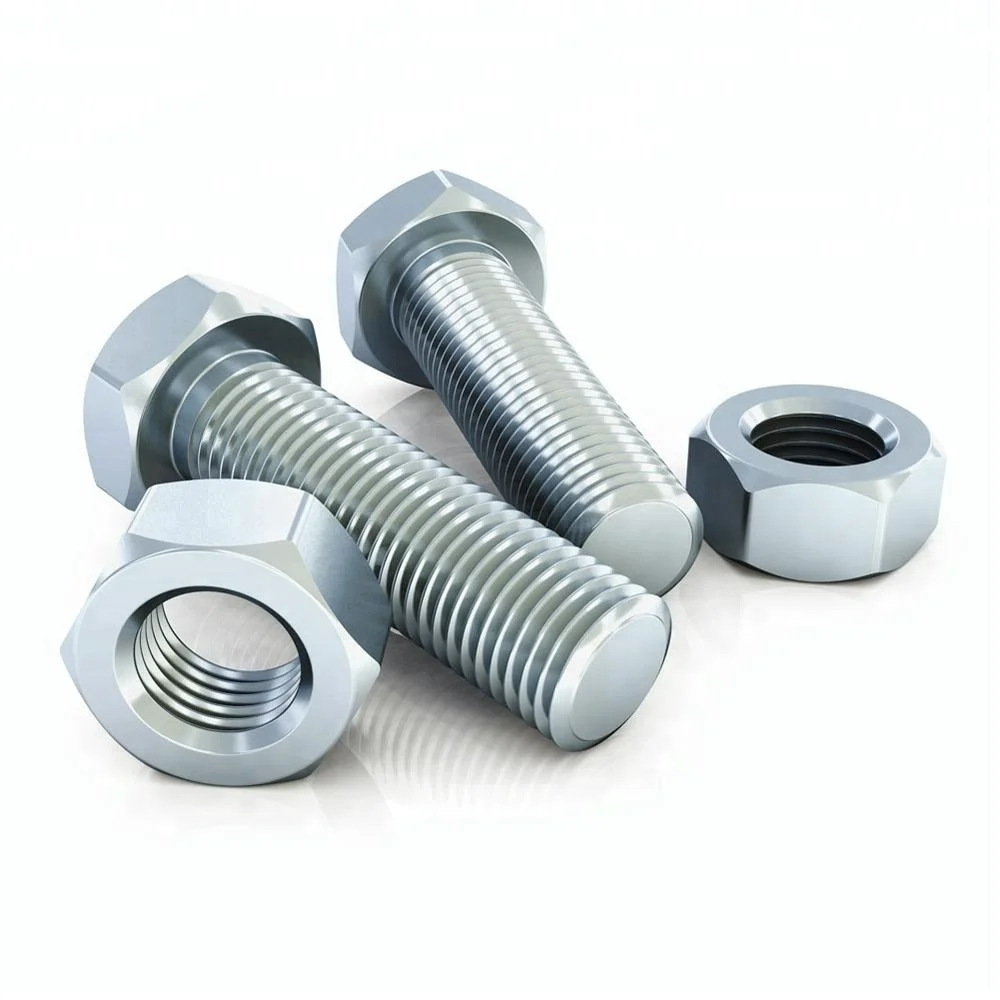 
China stainless steel bolt nut ,stud 12mm galvanized anti-theft decorative price bolt and nut fastener 