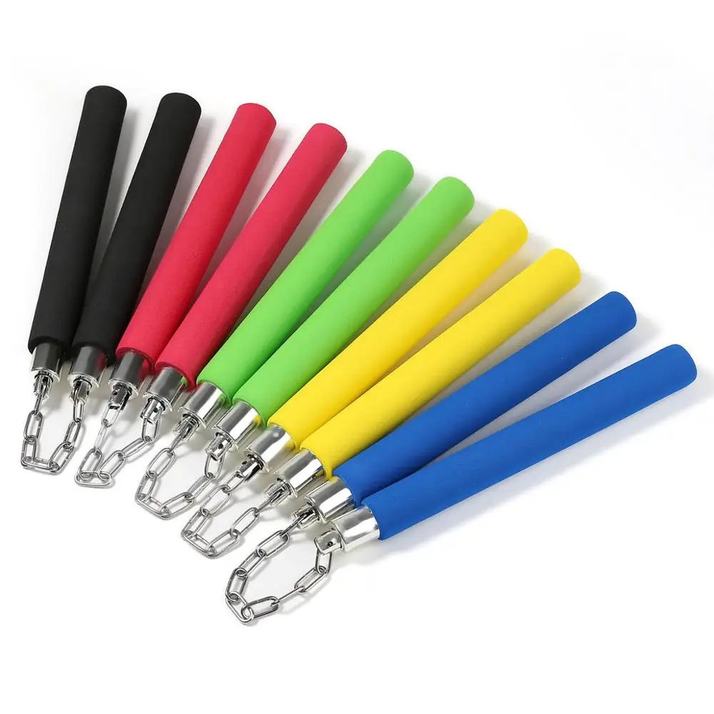 

Hot sale eco-friendly Martial Art Style kung fu Sponge Foam Nunchakus for children, Varied