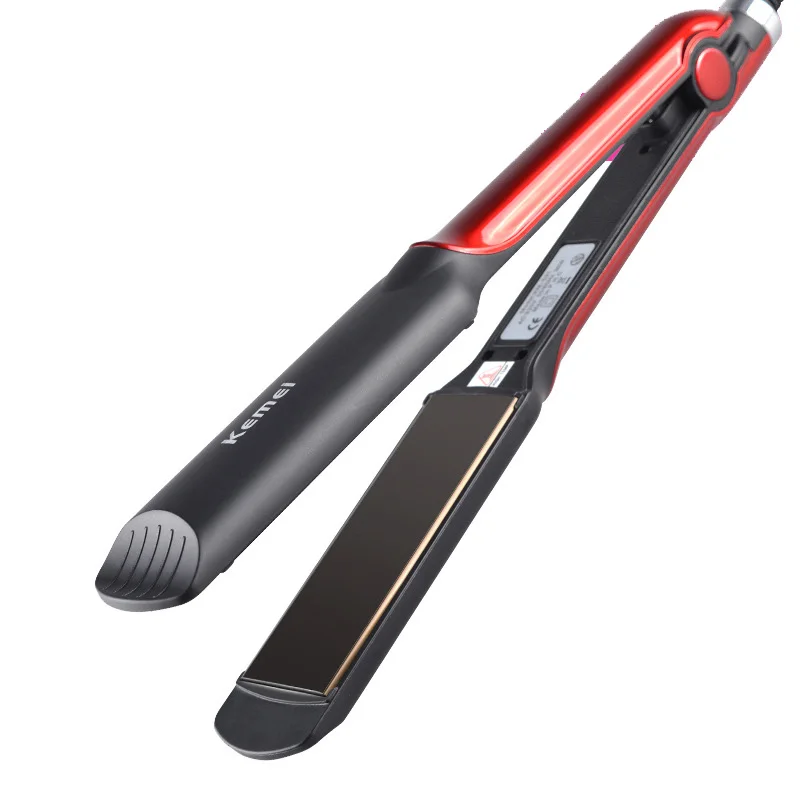 

Kemei KM-531 New Design Top Quality 40W Flat Iron Styling Iron Professional Electric Hair Straightener