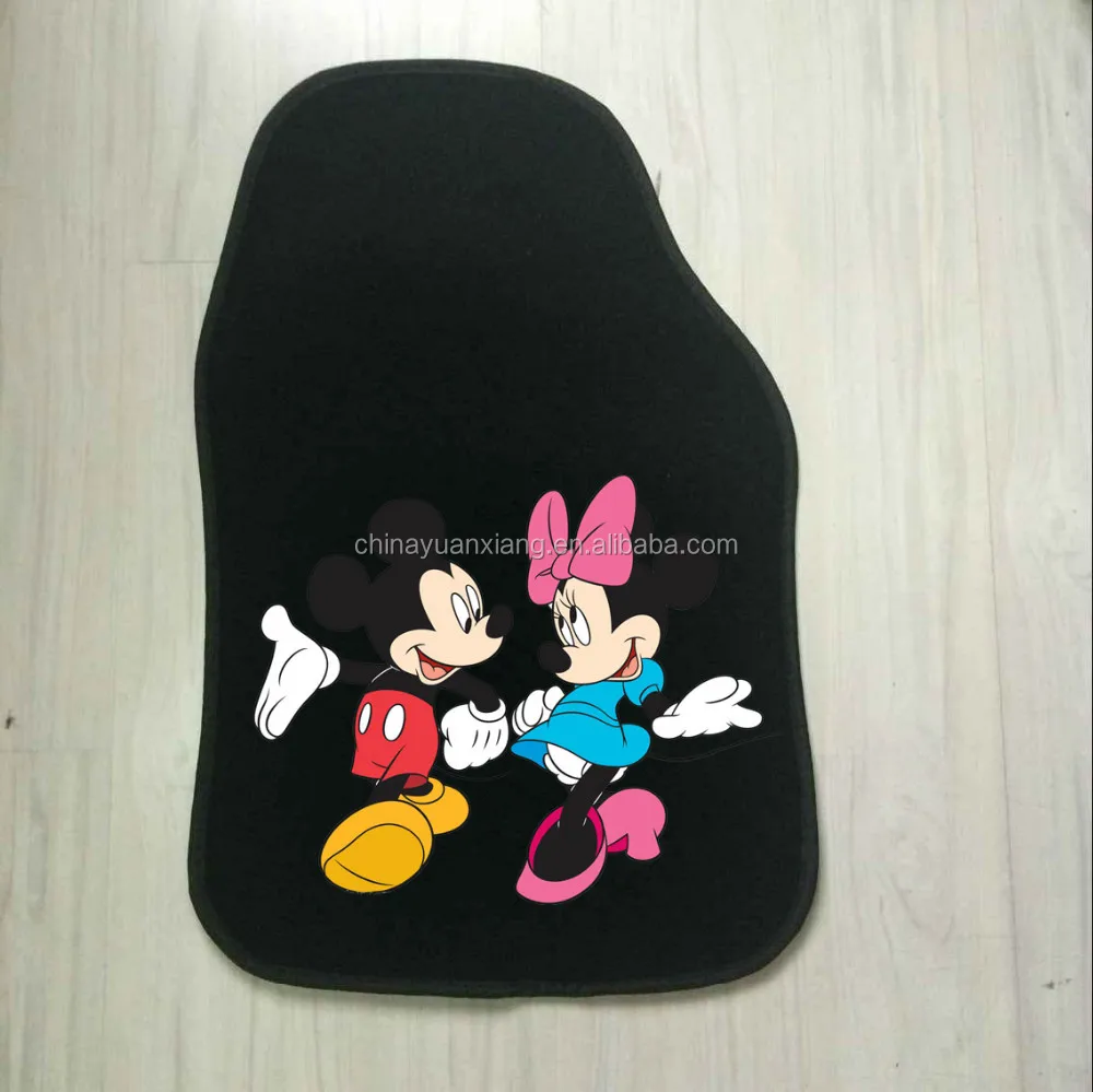 Cartoon Design Car Floor Mats Printed Buy Car Floor Mats Printed,Car