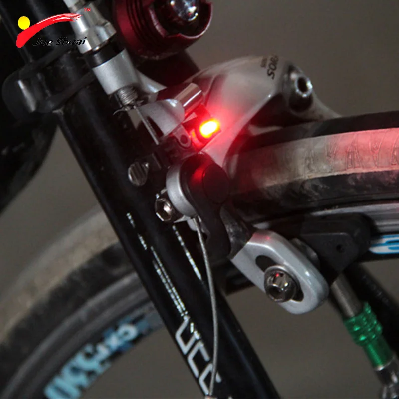 

Leds Red Bicycle Rear Light Brake Stop Signal Bike Light Lamp Battery Bicycle Accessories Led Bike Cycling bisiklet aksesuar