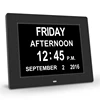 8 inch Auto-Dimming Led calendar digital day clock for Memory Loss elderly