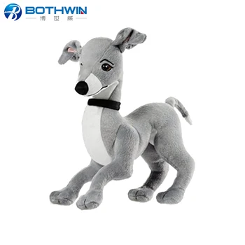 Custom Grey Italian Greyhound Stuffed 