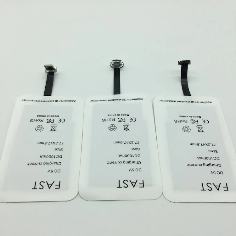 Low Heat Emission-High Efficiency Qi Wireless Charging Receiver Charge Adapter Patch Module Sticker for iPhone6/6 Plus