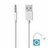 Elink 3.5mm Jack To USB Power Charger Sync / Transfer Data Cable For iPod Shuffle 3rd 4th 5th Gen