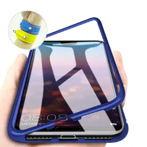 Huawei P30 Lite Magnetic Tempered Glass Phone Case