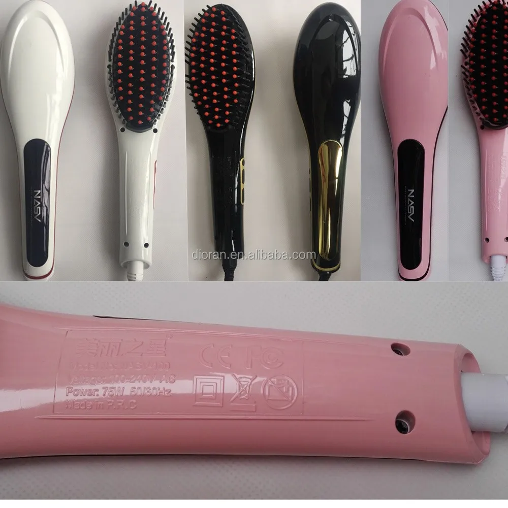 nasv hair straightening brush
