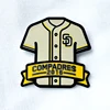 Factory wholesale custom football club metal badge polo shirt lapel pin