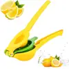Manual Citrus Press Juicer Aluminum Lime Squeezer Hand Dishwasher