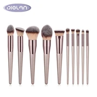 

Good quality popular 10pcs makeup brush set facial cosmetic brushes