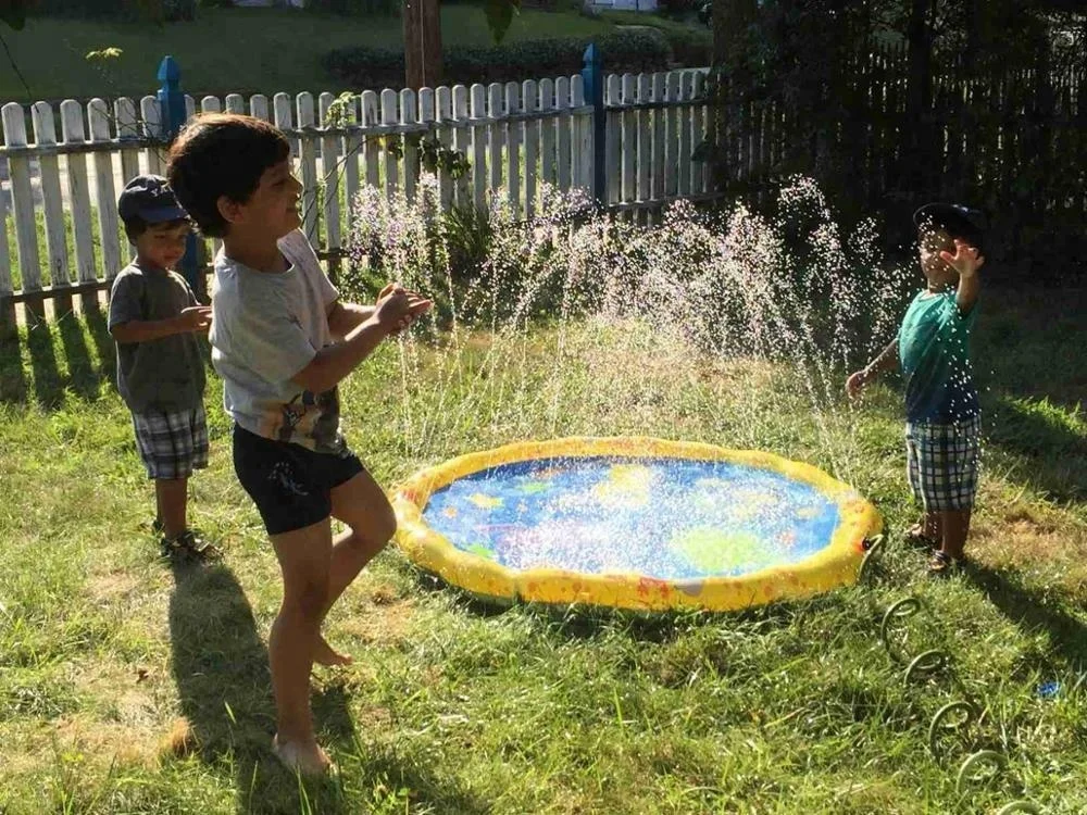 outdoor splash mat