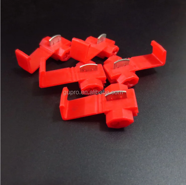 100 pcs Wire terminals quick wiring connector cable clamp AWG 22-18